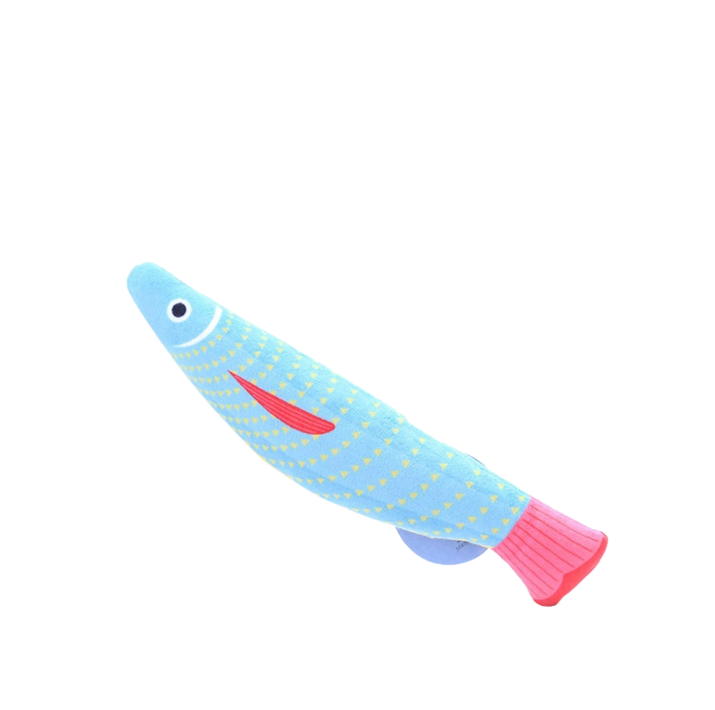 Fish-Shaped Catnip Cat Toy with Sound Box