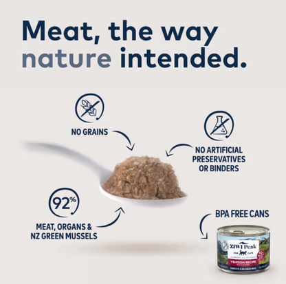 ZIWI Venison All Lifestage Wet Cat Food Cans 85g