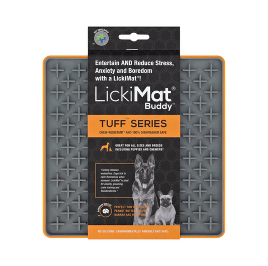 LickiMat Dog Tuff Buddy - Dishwasher safe version of Classic Buddy