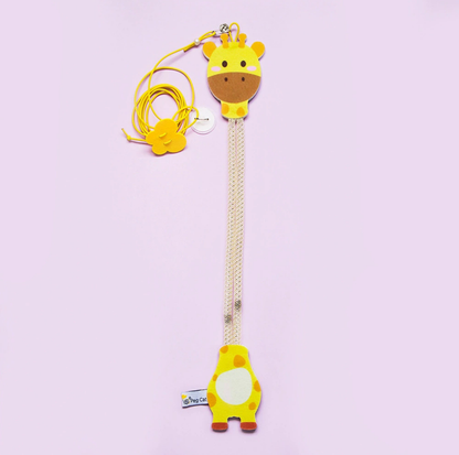 Crocodile & Giraffe Silvervine Hanging Cat Toy with Elastic Rope