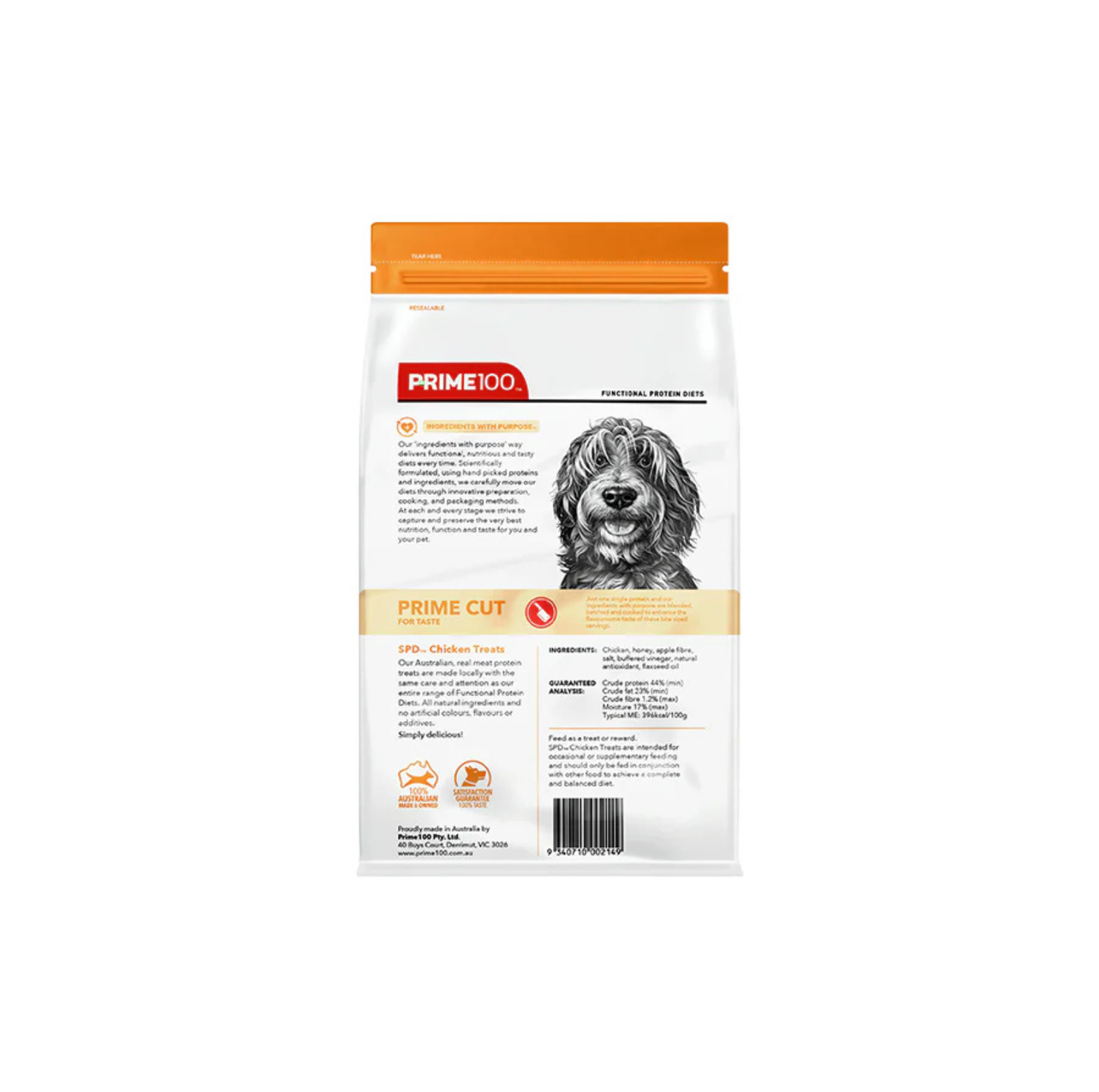 SPD™ Prime Cut Chicken Treats 100g