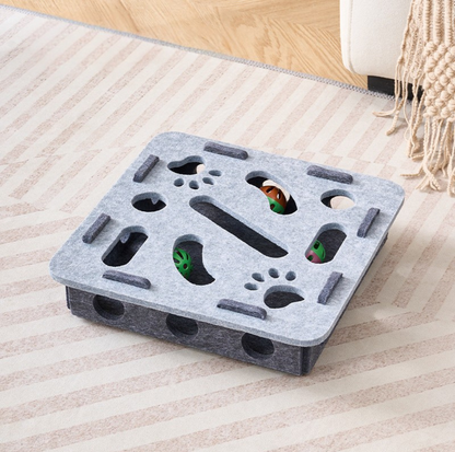 Felt Maze Interactive Cat Puzzle Box