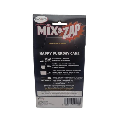 Wagalot Mix & Zap Kitty Cat Cake Kit Cat Treat