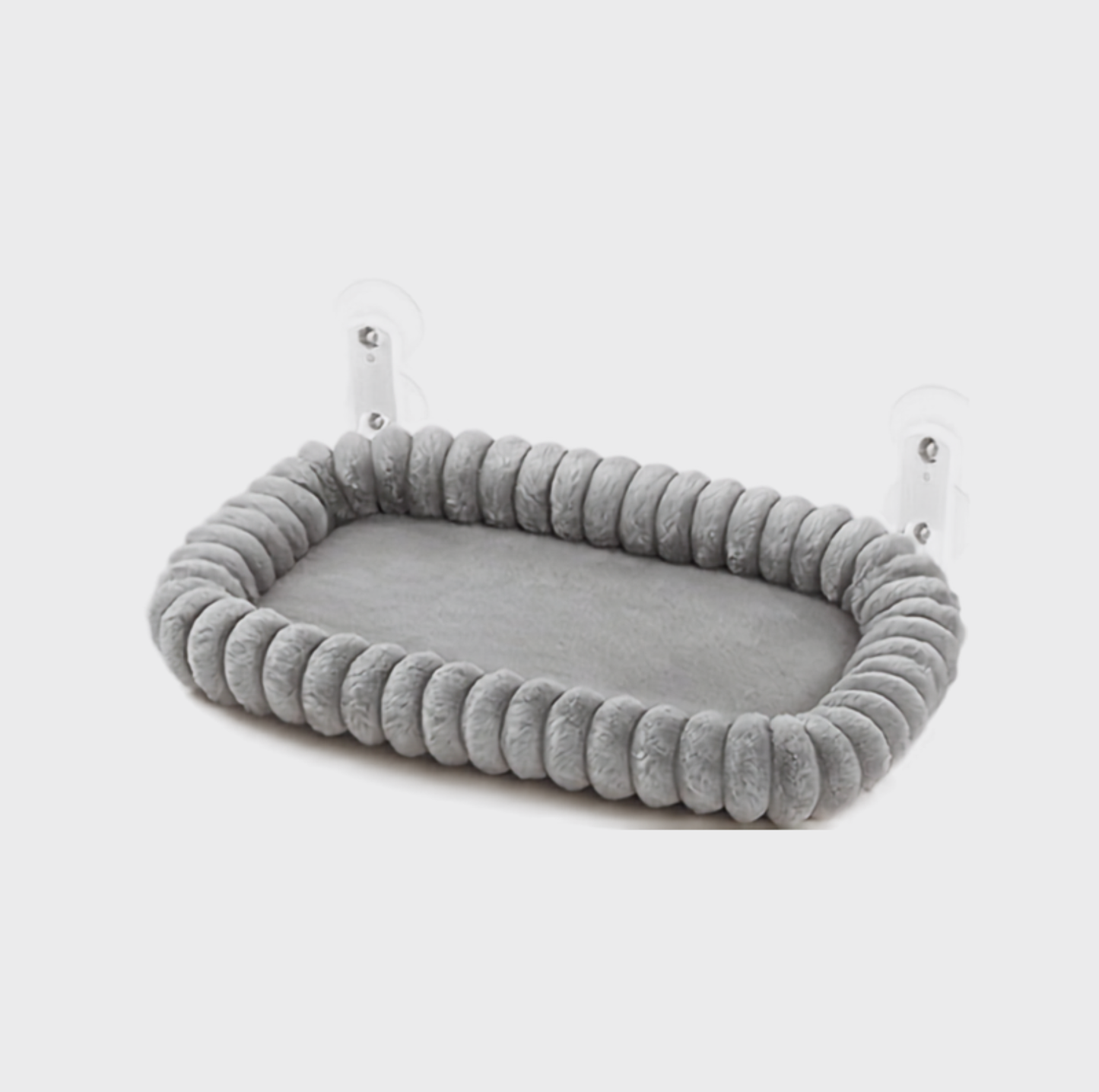 Faux Fur Suction Cup Cat Window Hammock