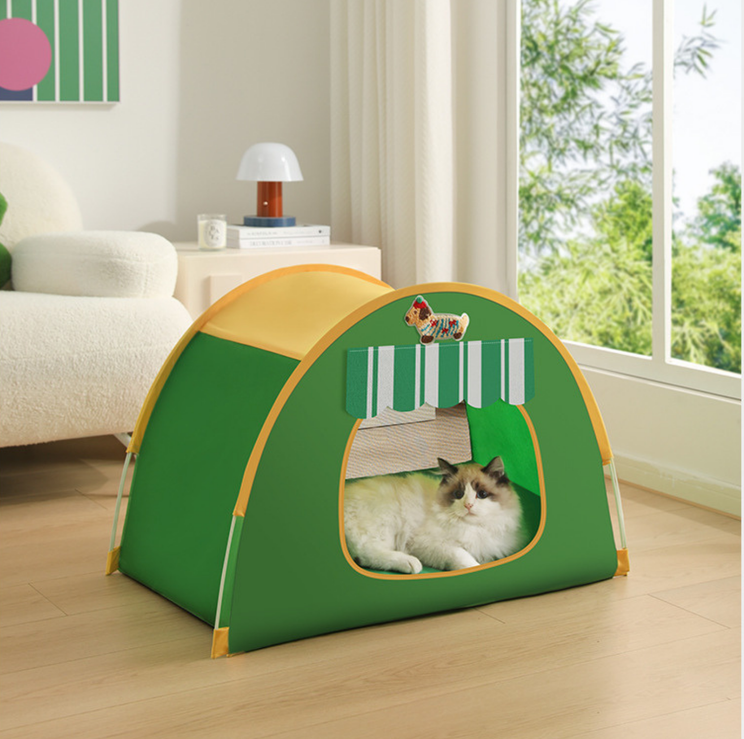 Lightweight Ventilated Pet Tent Bed