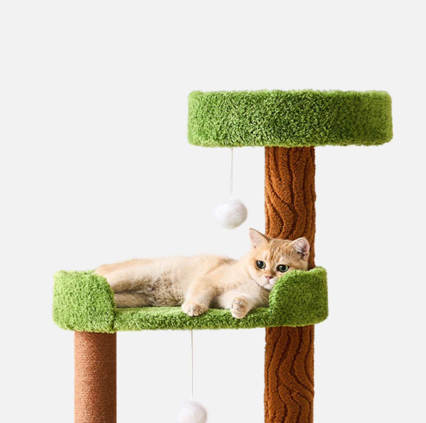 Jungle-Style 3-Level Small Cat Tree