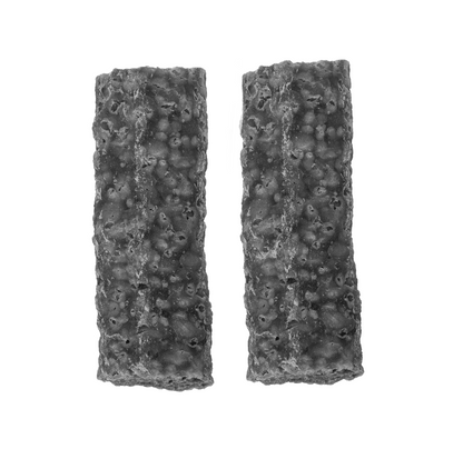 Himalayan Dog Chew Happy Teeth Cheese-Char with Activated Charcoal Large 2pk