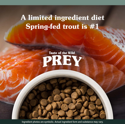 Taste of the Wild Prey - Trout Dog Dry Food 11.3kg