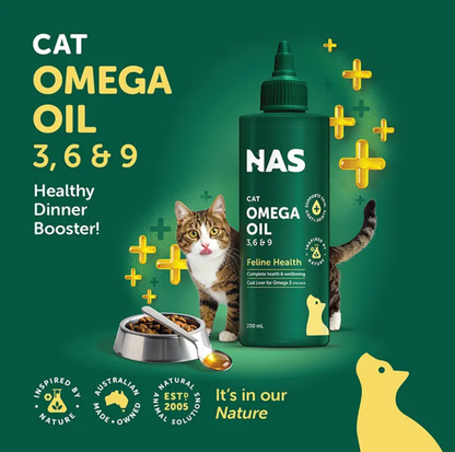 NAS 3,6,9 Omega Bespoke formulation Cat Oil-200ml