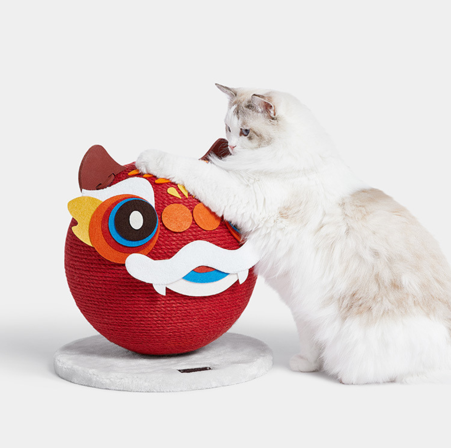 Vetreska Tiger Cat Scratching Ball