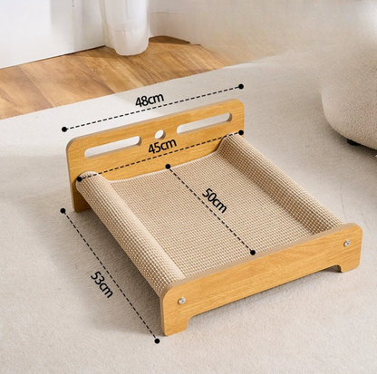 Multifunctional Sisal Cat Bed and Scratcher
