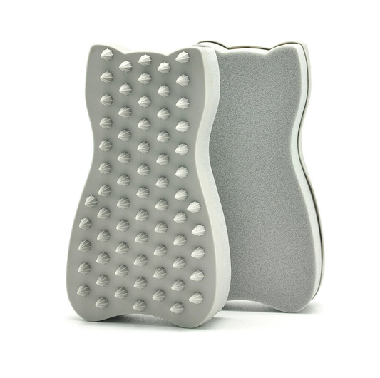 Dual-Sided Silicone Grooming and Lint Remover for Pets and Home