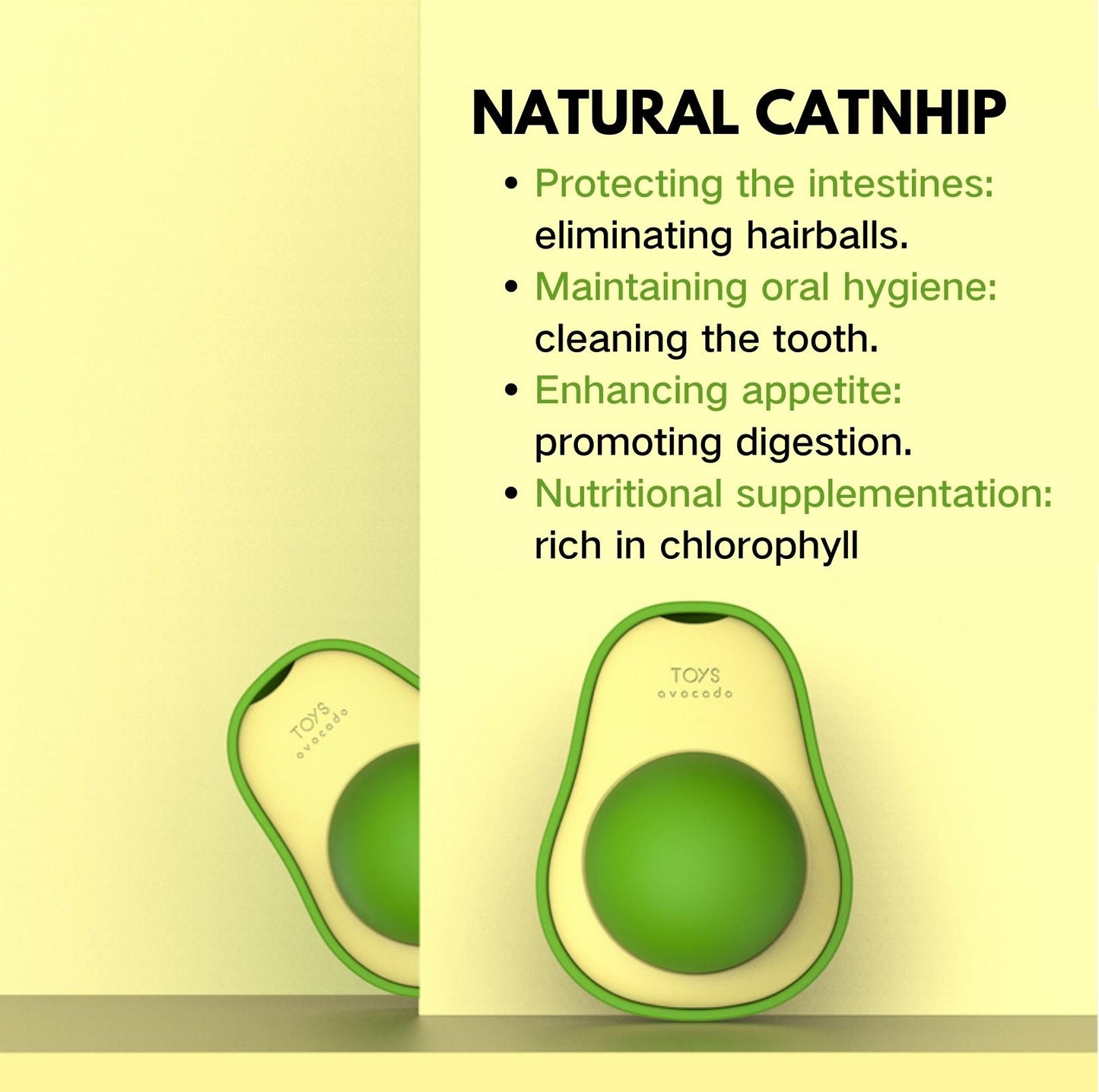 Avocado Catnip Licking Cat Toys