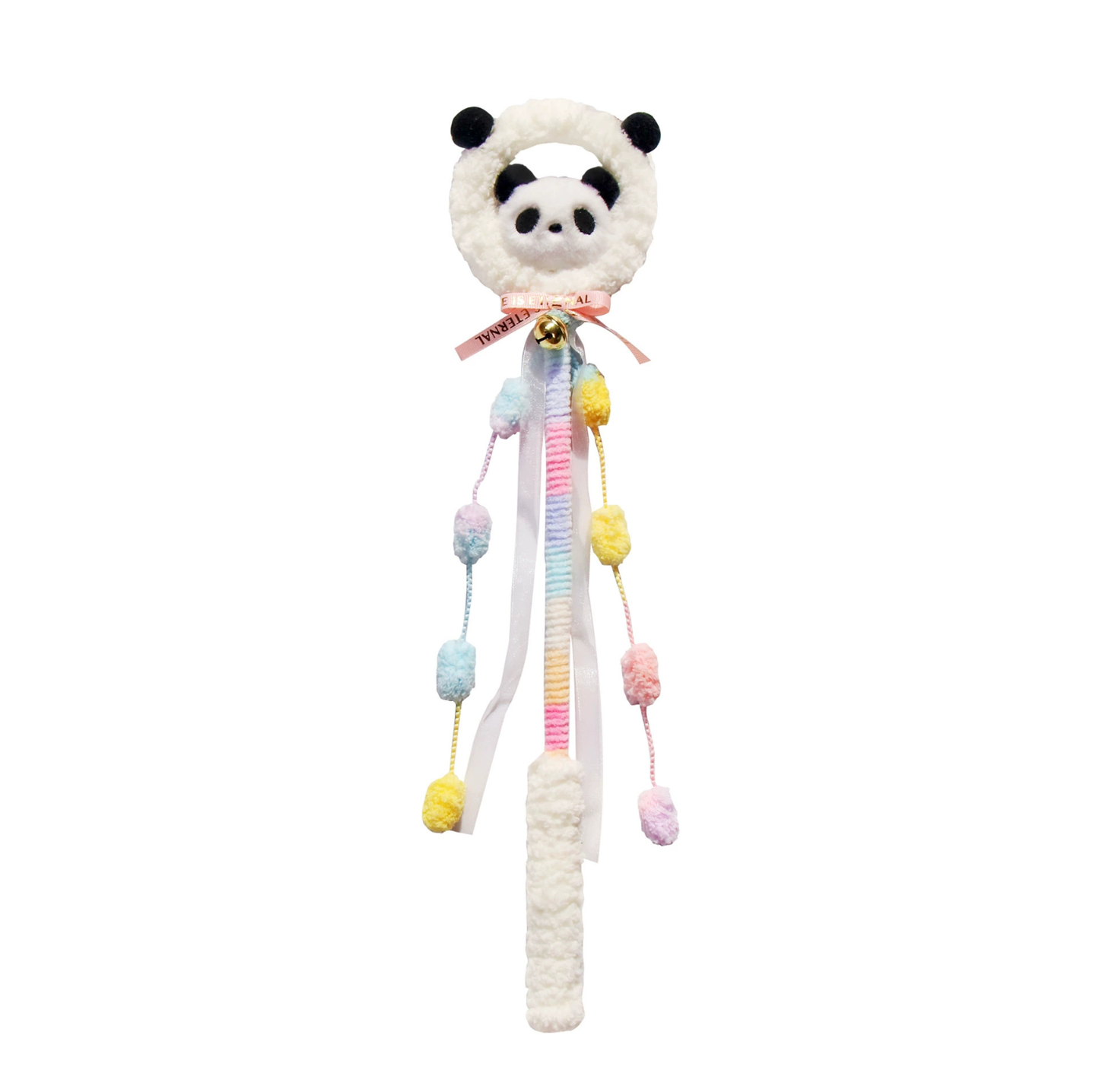 Fluffy Sound Cat Teaser Wand with Bell