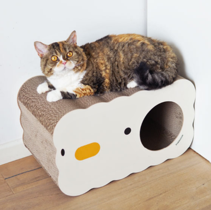 Purroom Little Chicken Series – “Sponge Cake” Dual-Layer Cat Scratcher