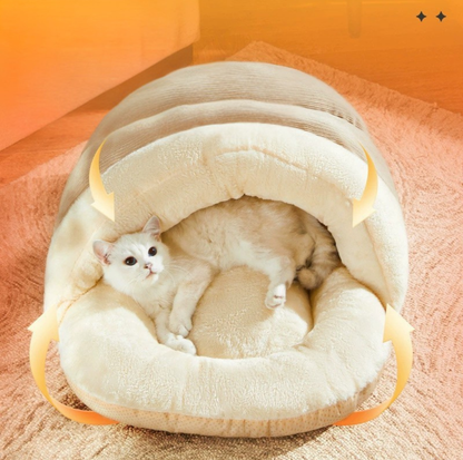 Warm Slipper Shaped Pet Sleeping Bag