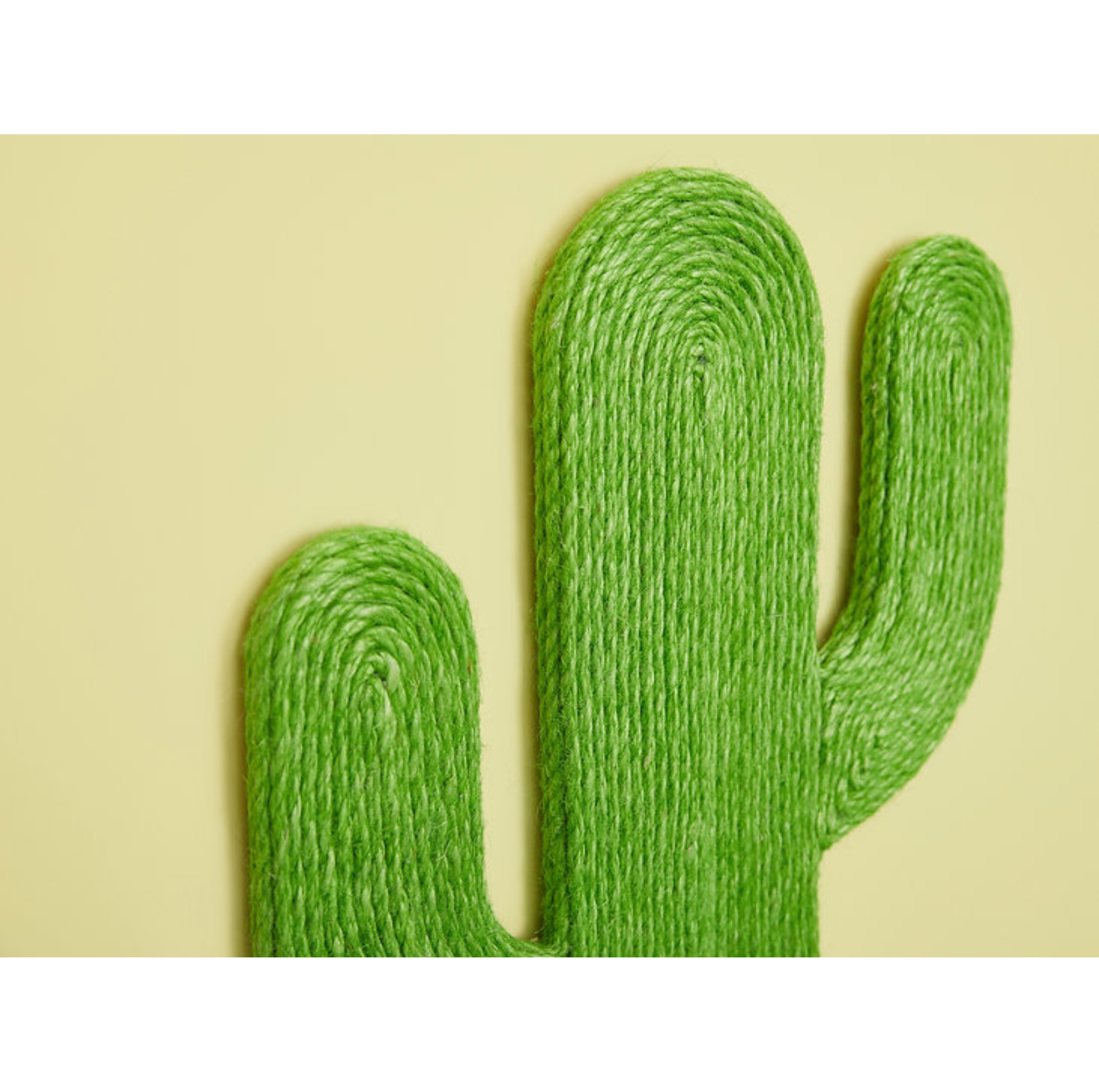 VETRESKA® Oasis Cactus Hand-Made Cat Scratching Pad – Wall-Mount with Suction Cup