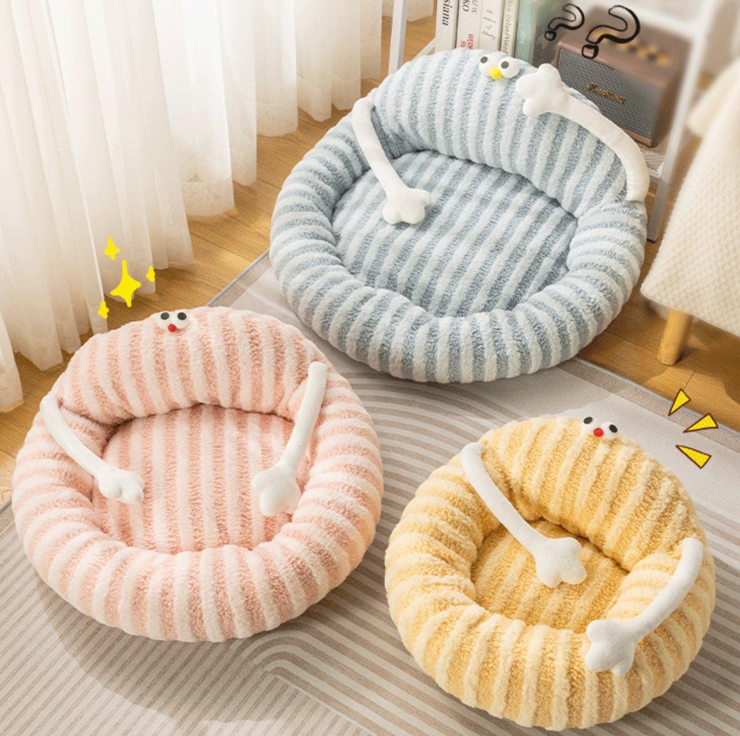 Winter Deep Sleep Pet Snuggle Bed