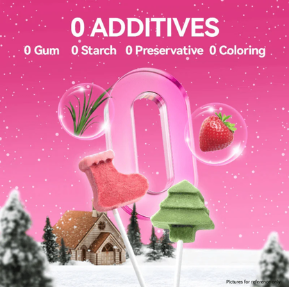 RANOVA Freeze-Dried Lollipop Treats | Christmas Limited Edition (10pcs)