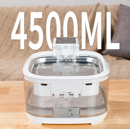 4.5L Rechargeable Wireless Pet Water Fountain - {{product.type}} - PawPawUp