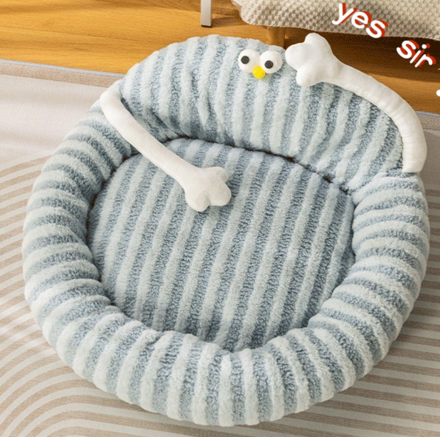 Winter Deep Sleep Pet Snuggle Bed