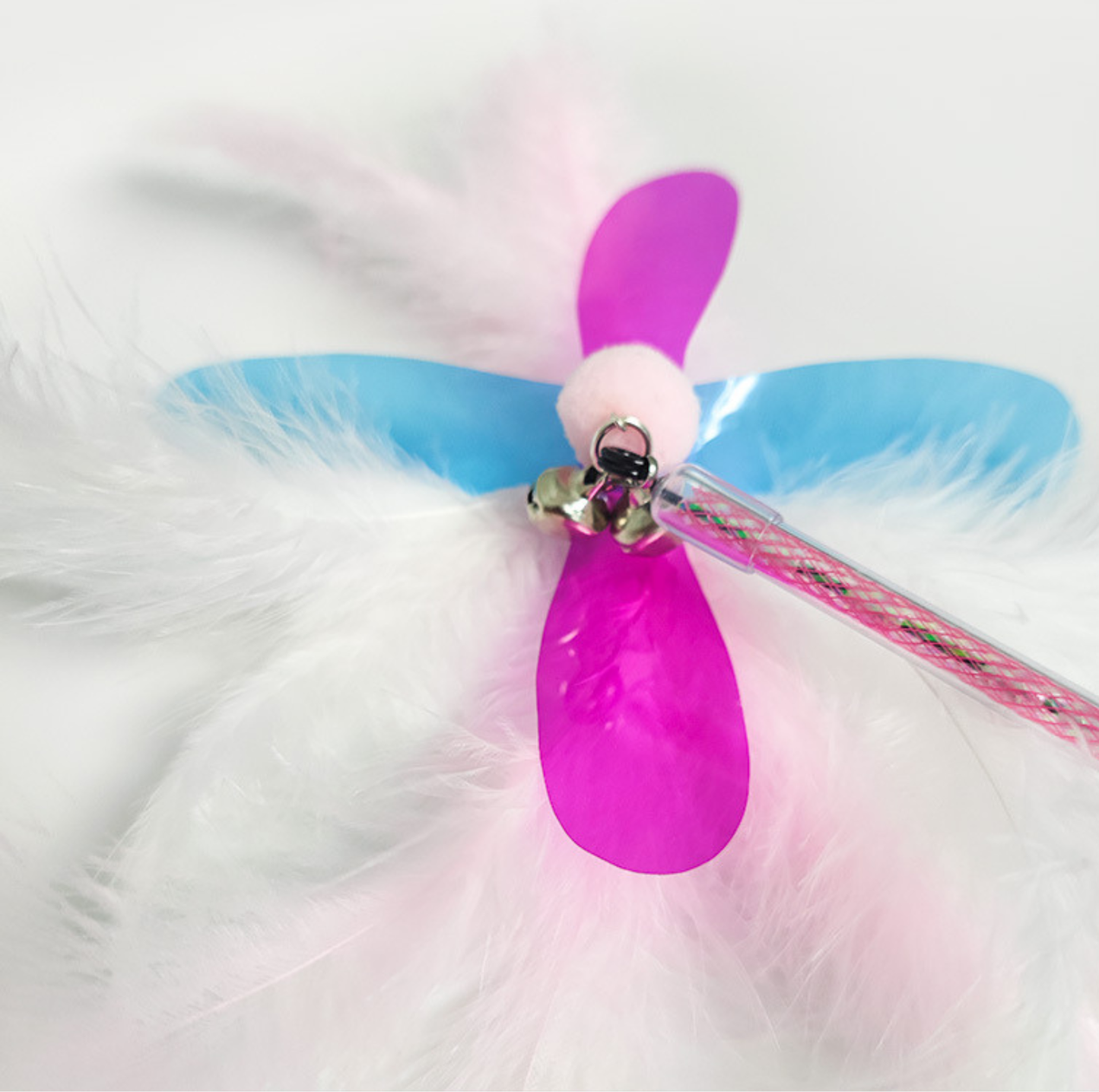 Magic Feather Telescopic Cat Stick– Extendable Interactive Teaser