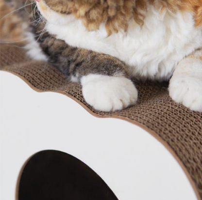 Purroom Little Chicken Series – “Sponge Cake” Dual-Layer Cat Scratcher