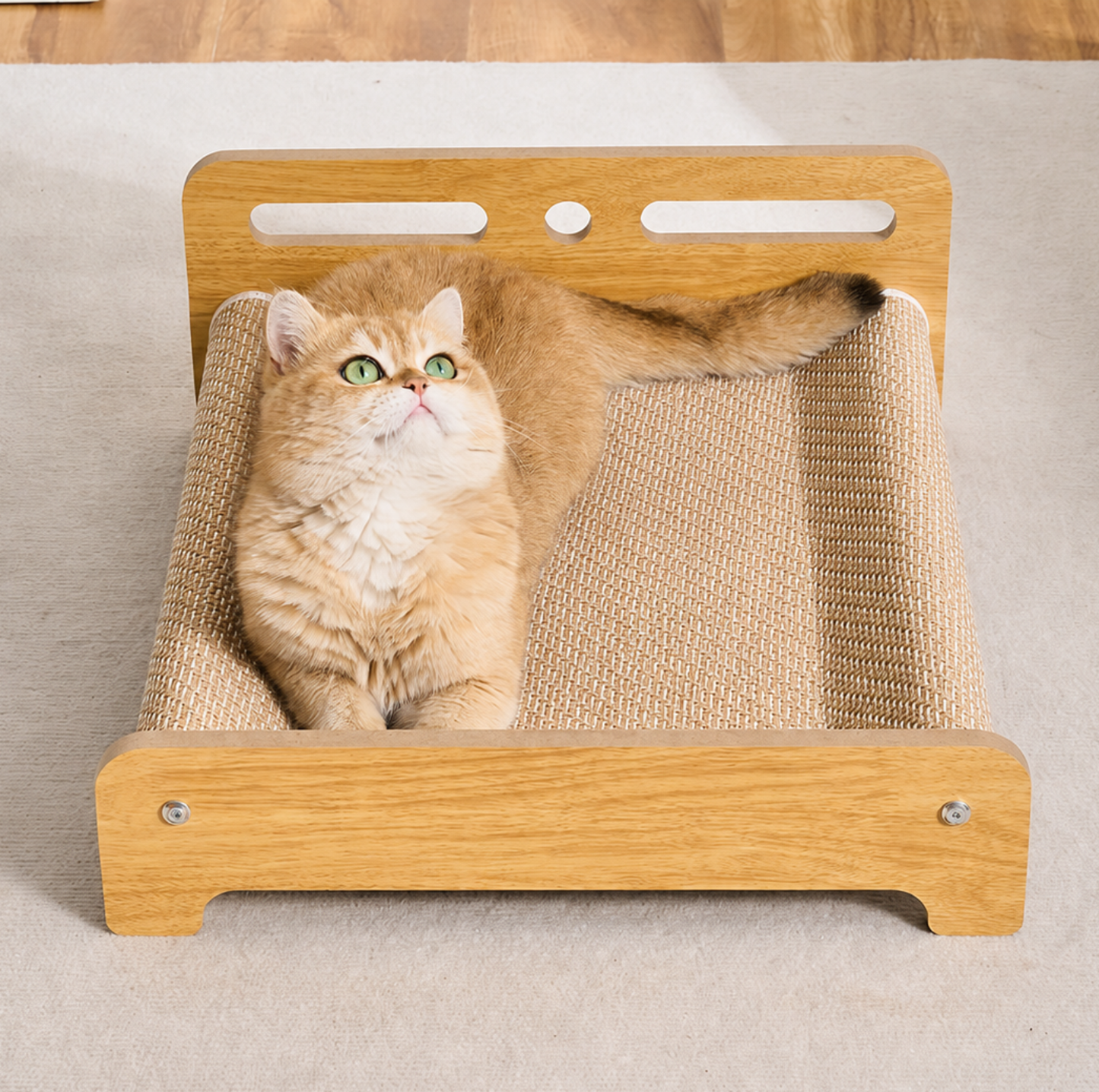 Multifunctional Sisal Cat Bed and Scratcher