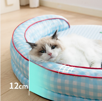 Summer Fruit Round Cool Feeling Pet Bed