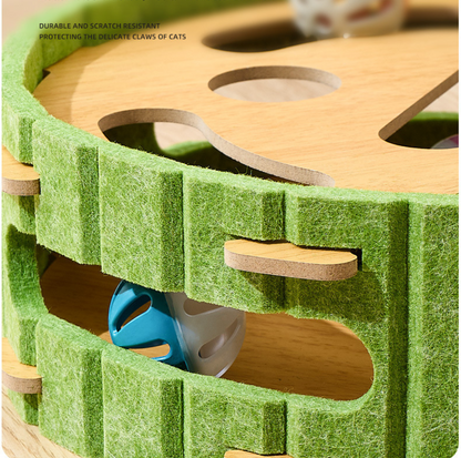 Cat Teasing & Puzzle Play Box