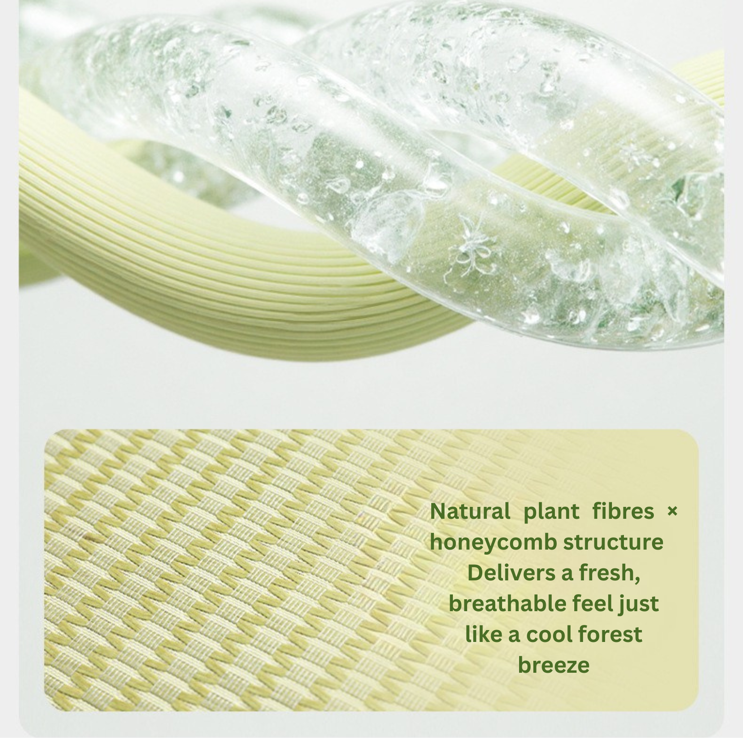 Summer Cool Feeling Pet Mat with Neck Pillow