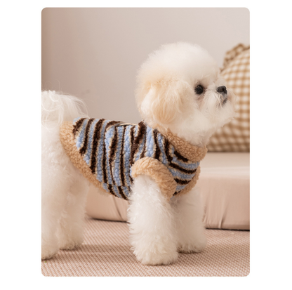 Teddy Fleece Pet Vest with D-Ring