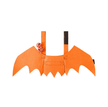 Happy Halloween Bat Wing-Styled Pet Accessory Collar