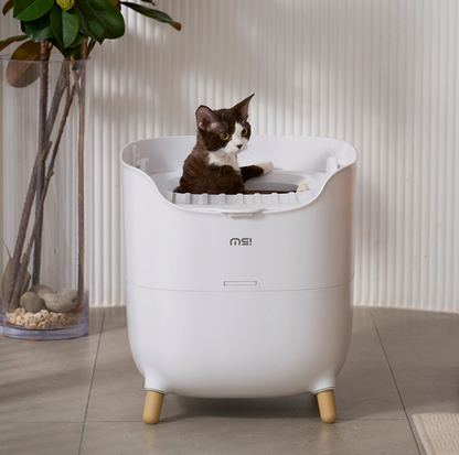 MakeSure Mochi Top-Entry Cat Litter Box 100L
