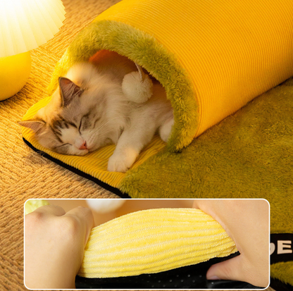 Cat Tunnel Bed – Play & Sleep in One