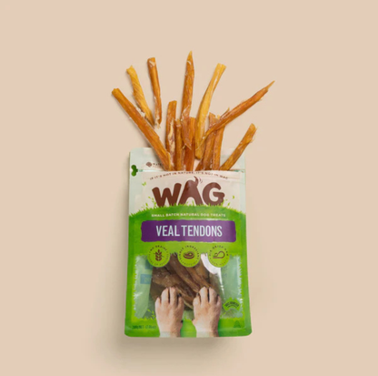 Wag Veal Tendons Dog Treat 200g