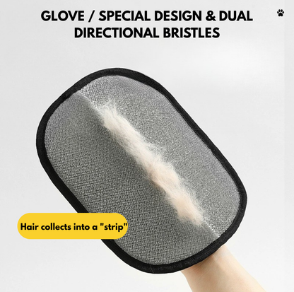 Electrostatic Pet Hair Removal Glove for Clothing, Sofas & Pet Furniture
