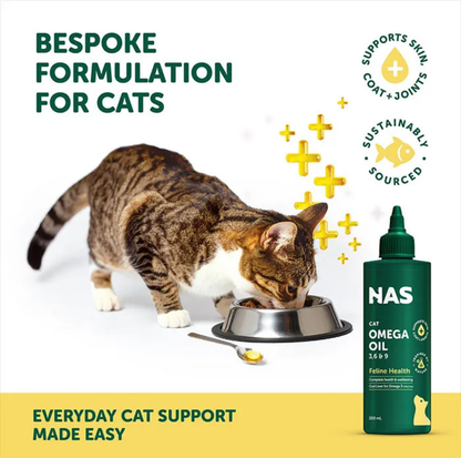 NAS 3,6,9 Omega Bespoke formulation Cat Oil-200ml