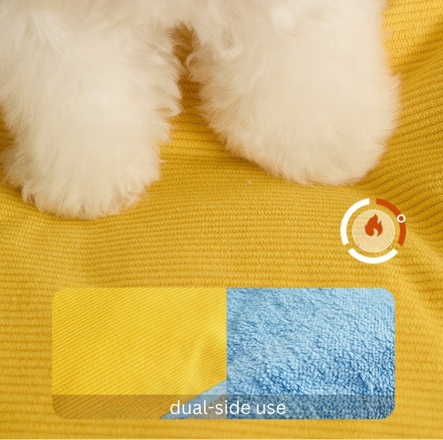 Cosy Cabin-Style Enclosed Pet House with Carry Handle