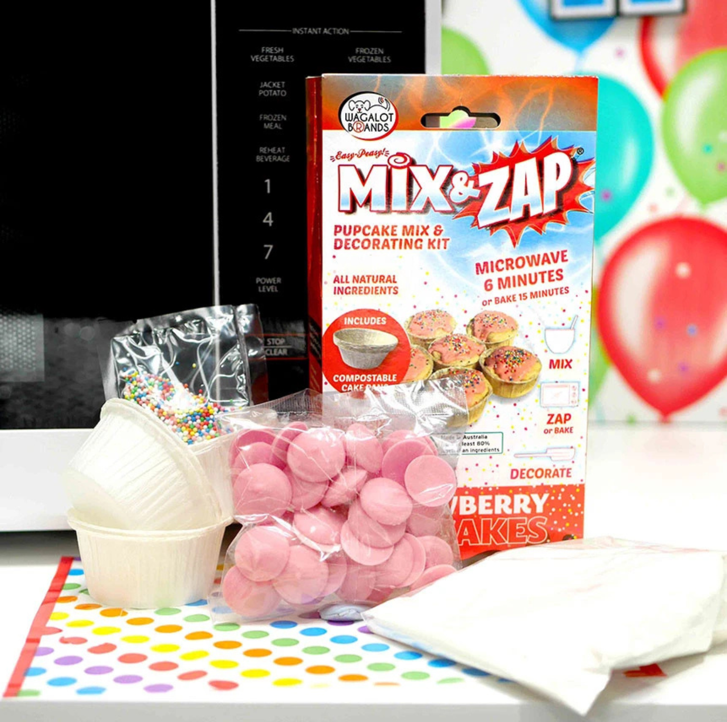 Wagalot Mix & Zap Pupcake Kit