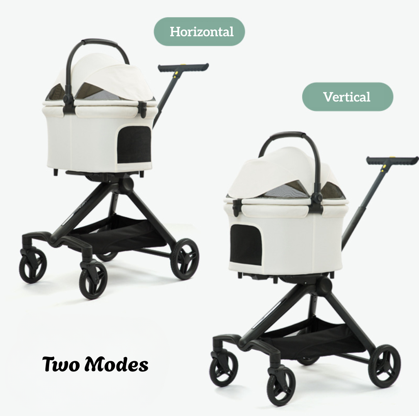 Reversible Pet Stroller – Premium Lightweight Design