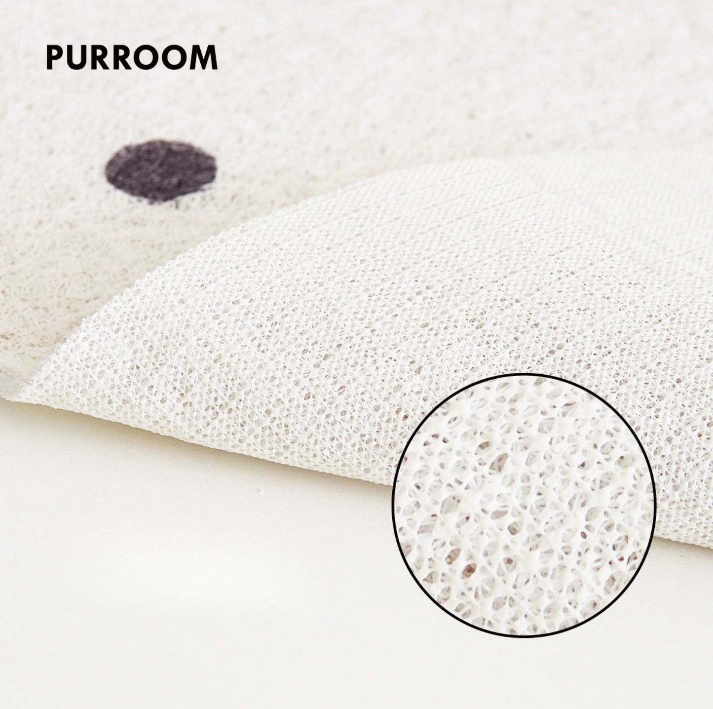 Purroom Little Chicken Series – Oval Cat Litter Mat