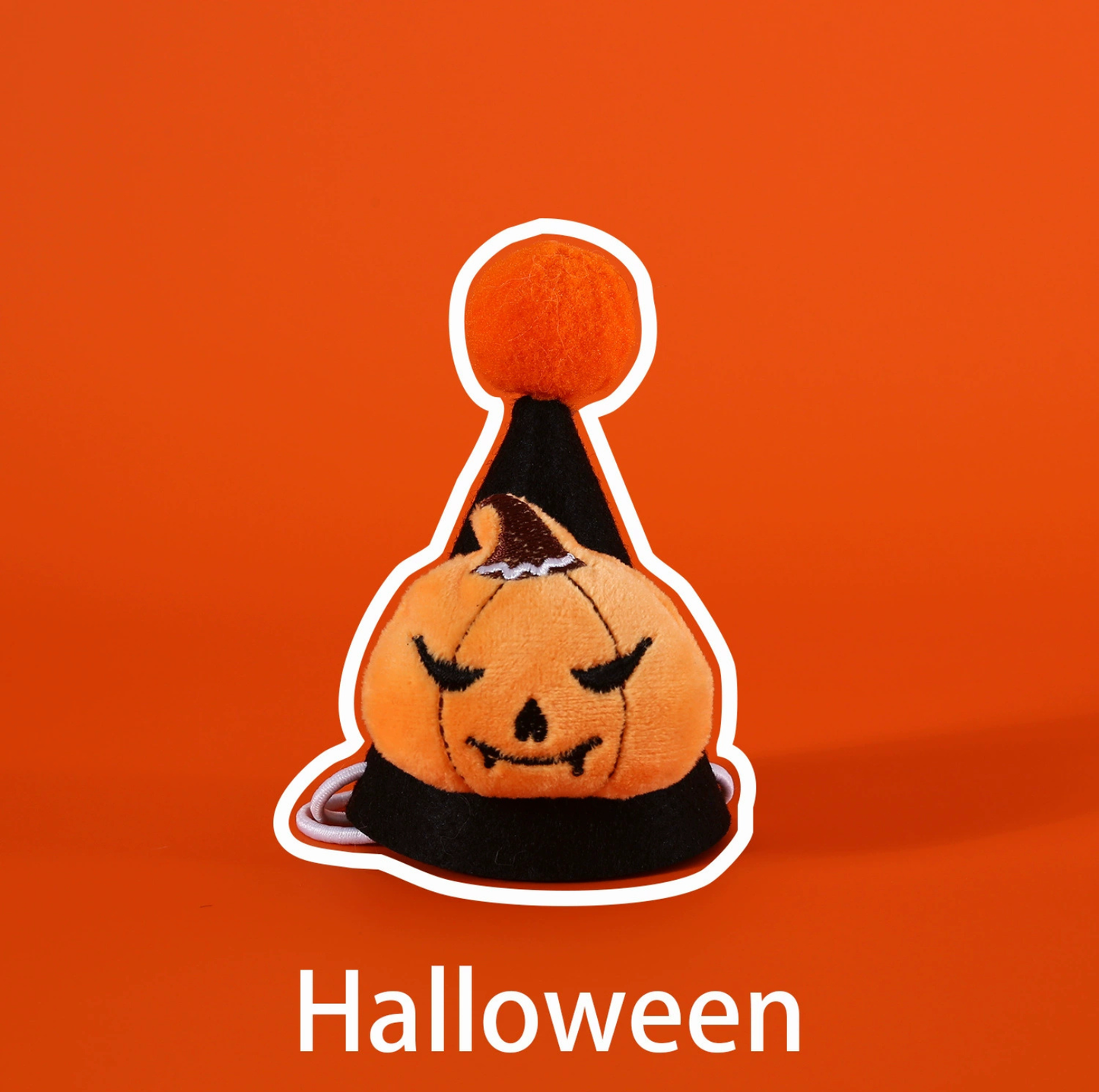 Halloween Pumpkin & Spider Hat for Cats and Dogs