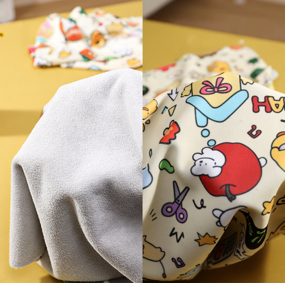 Cartoon Self-Adhering Cat Grooming Wrap