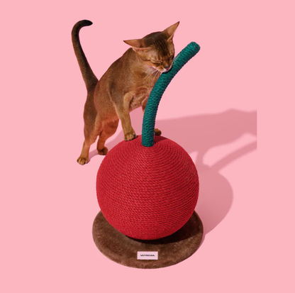 Vetreska Cherry Cat Scratching Ball