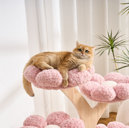 Flower Series Cat Tree – 4 Platforms