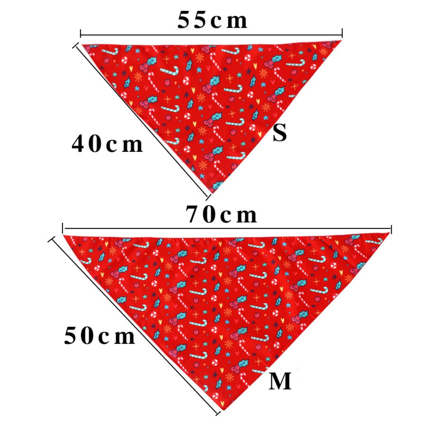 Christmas Pet Bandana and Star Hat Set