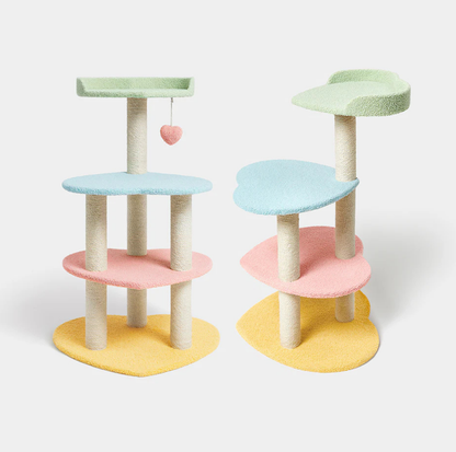 Vetreska Heart-Shaped Cat Climber