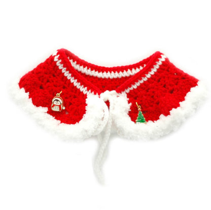 The Joy of Christmas: Hand-Knitted Pet Shawl