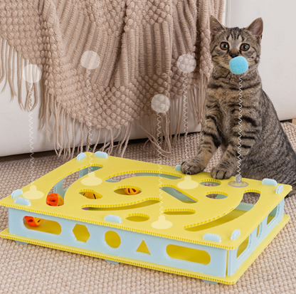 Cat Digging Maze Interactive Toy